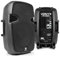 VONYX SPJ1200A 12-Inch 1200W Powered Speaker Packages - High-Performance Pair of Active PA Speakers, Ideal Active Powered Speakers for Professional Audio & Events, Built-in Mixer, Mic and Line Inputs