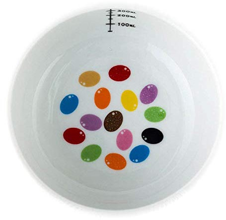 Necoichi Raised Cat Water Bowl, Jelly Bean, 0.427999999999998 kg