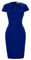 GRACE KARIN Retro Dress Women's Cocktail Large Dark Blue(CL8947-3)