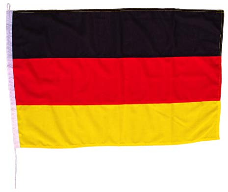 Netflags Flagge Deutschland, Schiffsflagge aus 160 g/qm Stoffgewicht (100 x 150 cm)