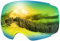 OutdoorMaster Ski Goggles PRO Replacement Lens (VLT 13% Gold Lens with Free Carrying Pouch)