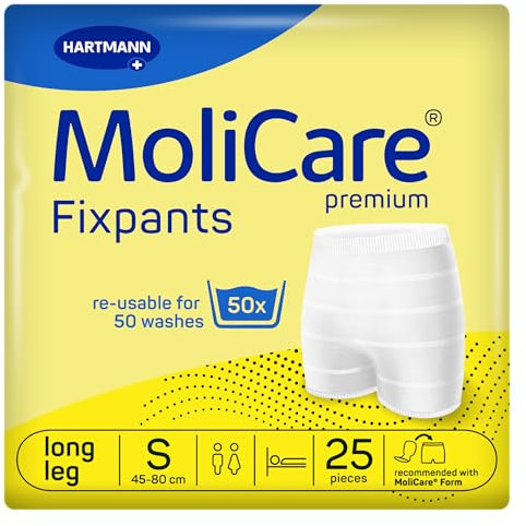 MoliCare Premium Fixpants Inkontinenz Fixierhosen, S, 25 Stück