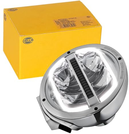 HELLA 1F8 016 560-031 LED-Spotlight - Luminator LED - 24/12V - Round | 1F8 016 560-031, high beam headlight