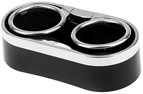 SDENSHI Universal Dual Getränkehalter Becherhalter Flaschenhalter Cup Holder für Auto Boot Marine Truck Wohnmobil - Schwarz