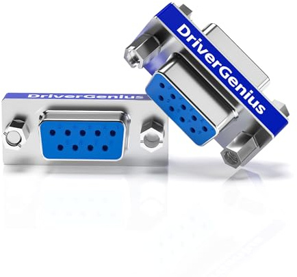LinkStable DriverGenius RD232F2F DB9 Serial RS232 COM Gender Changer