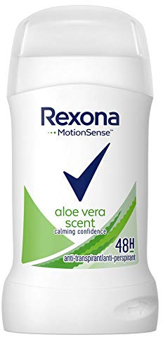 6er Pack - Rexona Women Antitranspirant Deodorant Stick - Aloe Vera - 40ml