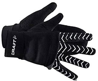 Craft ADV Lumen Fleece Hybrid Handschuhe, black, M