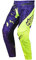 Willbros MX Trousers Sprint Hose Sommer BMX Bergab Mountainbike für Herren Motocross ATV Offroad Motorrad UTV MTB RennHose Yellow Purple L=34