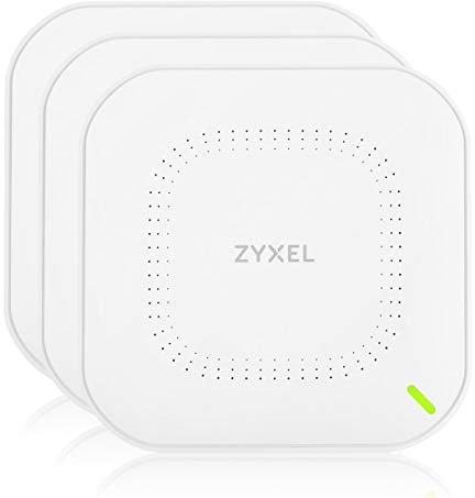 Zyxel Cloud WiFi6 AX1800 Wireless Access Point (802.11ax Dualband) | 1,77 Gbit/s | Verwaltbar über Nebula APP/Cloud oder Standalone | 3 Pack [NWA50AX-3Pack]