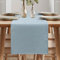 Tischläufer Frühling Modern, Tischläufer Abwaschbar, Tischläufer Leinenoptik, Tischläufer Wasserabweisend, Tischläufer für Esszimmer Party Urlaub Dekoration (Hellblau, 40 x 240 cm)
