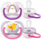 Philips Avent Schnuller Ultra Air Girl Peng/Bird 0-6m