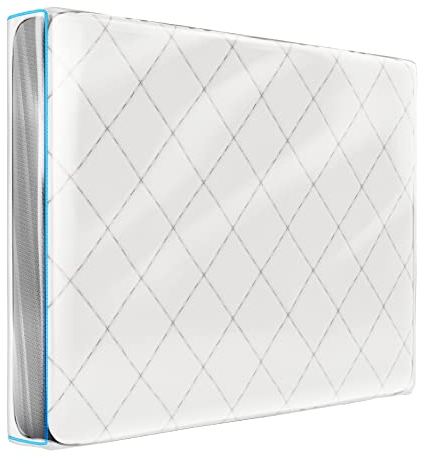 Dreamzie Matratzenhülle 120x200 cm (Dicke 30 cm) aus Kunststoff - Matratzenschutz mit Breitem Reißverschluss - Matratzen-Tasche für Aufbewahrung, Lagerung, Umzug - Aufbewahrungstasche für Matratzen