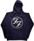 Foo Fighters Kapuzenpullover FF Band Logo Nue offiziell Unisex Navy Blau L