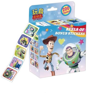 FEIFEI'S BOW Dinosaurier-Aufkleber für Kinder, Kleinkinder, Prinzessin, Elsa, Micky Maus, Dinosaurier-Aufkleber, Partytütenfüller, Jungen, Mädchen, Lehrer, als Belohnung, Basteln, Scrapbooking, in