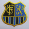 2stk FC Saarbrücken Aufnäher Patch Football Fussball Soccer Club Iron on bügelbild aufbügler Badge Team logo