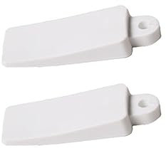 Cuñas de vidrio para tanque de reptiles, bloqueo de tanque de goma blanca suave, para ventana, mesa, muebles, cuñas para puerta corrediza, tope de ventana, cuñas de ventana, tope de atasco (2)