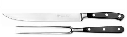 Sanelli, Set 2 PZ. Taglio carni e BBQ, acciaio forgiato professionale