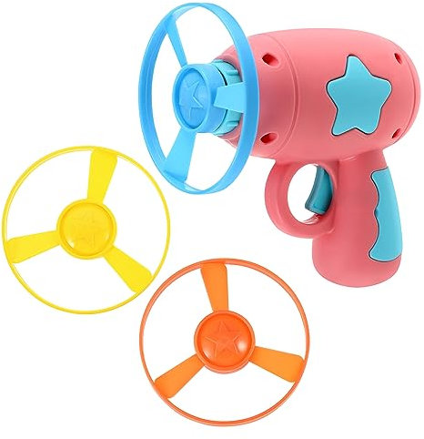 minkissy 4 Juegos Divertido Gato De Juguete Platillos Voladores Ovni Juguete De Juguetes De Disco Volador Juguetes para Niños Perro Abdominales Gato Mascota Platillo
