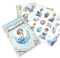 NOGAMOGA Scrapbook Sticker, 20 Ästhetische Fantasie Aufkleber für Scrapbooking, Journaling, Collagen, Vorgestanzt Durchsichtig Aufkleber und Papiere, Bullet Journal Sticker Set für Erwachsene, Blau