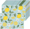 Tarklanda 50 Stück Zitrone Papier Platzsets, Sommer Zitrone Papier Tischsets 40 x 28 cm Einweg Platzsets, Esstisch Dekor für Küche Urlaub Party