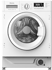 Hisense WF3M841BWIES - Lavadora, Clase A, 8 kg, Lavado Rápido 15 minutos, Pausar y Añadir, Finalización Diferida, Tecnología Inverter, Blanco