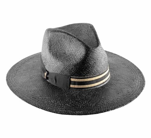 Borsalino - Fedora Hut ausladende Krempe Soleroma - Size L