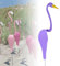 Art en métal de Jardin d'oiseaux dansants de Floride, Flamant Rose Dansant de Floride, Moulin à Vent Magique en métal, Moulin à Vent Flamant Rose, Moulin à Vent pour décoration de Jardin et de Cour (