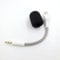 Yaowanguan Barracuda X Mikrofon,Mic Ersatz abnehmbar 3.5 mm Game Boom Geräuschunterdrückung Mikrofon mit Schaumstoff für Razer Barracuda X Kabelloses Multiplattform Headset(Weiß)