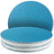 25Stk 180mm Klett Schleifpapier blau ohne löcher, Exzenter Schleifscheiben, 60/80/120/180/240 körnung Schleifpads, Schleifmittel Resistent gegen Zusetzen für Exzenterschleifer Schleifmaschine