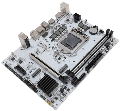 H410MDH LGA1200 Mining Mainboard DDR4 USB LAN Gaming Motherboard für CPU der 10. Generation, USB 2.0 USB 3.0 3.0