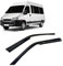 CarJoy Windabweiser Luftabweiser Regenabweiser Seitenfensterabweiser Kompatibel mit FIAT Ducato 2006-2024 Autofenster Regenschutz Regenabweiser Anklebbare Deflektoren 2 Stück