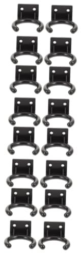 TOGEVAL 16pcs Mic Supplies Microphone Holder Wall Hook Mic Hanger Holder Ktv Microphone Hanger