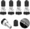 Wjelet 4Stück 32mm Autoventil Reifenventil Tubeless Ventil Das Metall des Motorrades ist Vakuum Ohne Reifenventile Auto Motorrad