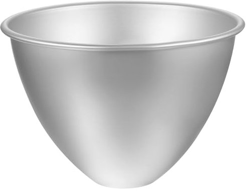 sourcing map 8 Inch Round Aluminum Doll Cake Pan, Metal Princess Doll Cake Baking Non Stick for Home Kitchen Dessert DIY Silver