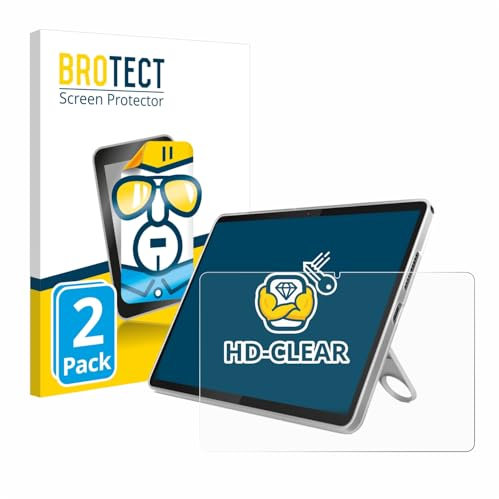 BROTECT Protector Pantalla para Lenovo Tab 10.1 Protector Transparente (2 Unidades) Anti-Huellas