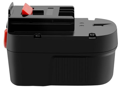 Tectank 12V 4.8Ah Batterie pour Black+Decker 12V A12 HPB12 A12E A12-XJ A12EX FSB12 FS120B FS120BX A1712 B-8315 BD-1204L BD1204L BPT1047