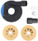 4 Inch Dust Shroud for Angle Grinder, Universal Surfaces Grinding Shroud 100mm 115mm, 2 Grinding Wheel Stone Polishing (Blue Black)