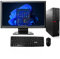 Lenovo FAST SFF Desktop PC 23 Monitor Bundle - Intel Core i3 7th Gen (2 Cores Upto 3.90GHz), 300Mbps USB WiFi Dongle, 23 FHD 1080p Monitor, Windows 11 Pro (Renewed)