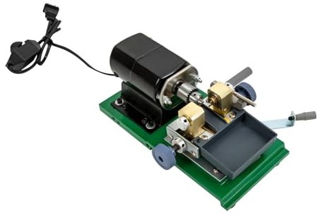 220V Komplettset Schmuck Jade Perle stufenlos bohren Bohrmaschine Bohrer Werkzeuge,500-15000RPM,mit Perlen-Halter,ideale Wahl für Juweliere,für Muschel Koralle Bernstein,Grün