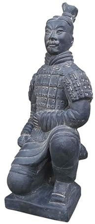 Schreibtischdekoration, Heimdekorationsstatue – Kunststatue, Terrakotta-Krieger und Pferde der Qin-Dynastie, Kunststatuenmodelle chinesischer Soldaten und Krieger aus to