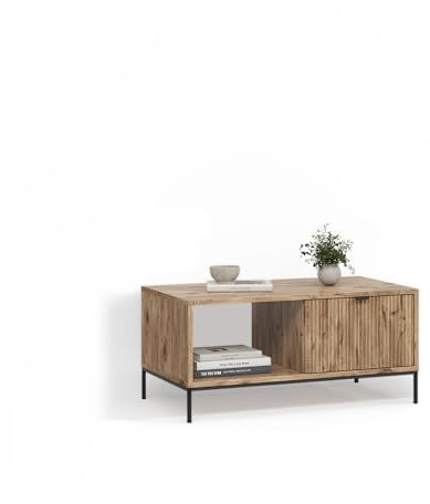 Livinity Couchtisch Aterno Viking Oak | mit einer Schublade