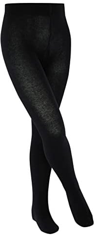 ESPRIT Unisex Kinder Foot Logo Strumpfhose atmungsaktive nachhaltige biologische Baumwolle verstärkt strapazierfähig rutschfrei flache Naht für druckfreie Fußspitze einfarbig 1 Stück