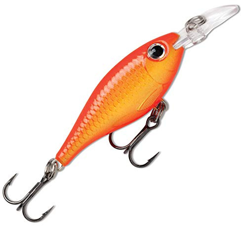 Rapala - Ultra Light Shad Angelköder - Angelzubehör mit Dip Flap - Süßwasser Spinnköder - Lauftiefe 1.2-1.5m - Fischköder 4cm, 3g - Hergestellt in Estland