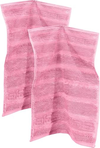 Cawila Caw¶ Gästetuch 1001 Noblesse Walk Frottee rosa Größe 30x50 cm