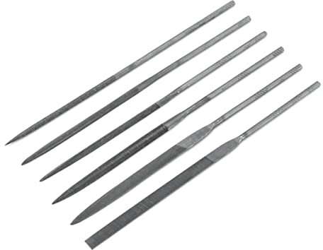 Crescent Nicholson 42030L Assortiment de 6 limes miniatures 139,7 mm