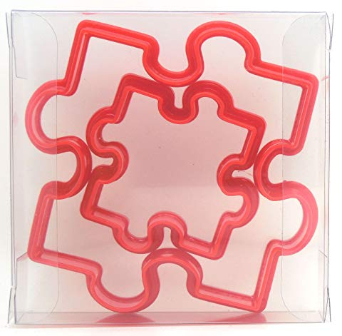 Goggly Jigsaw Set of 2 Cookie Cutter, Biscuit, Pastry, Fondant Cutter
