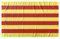Durabol Bandera Cataluña 150 x 90 cm Satén