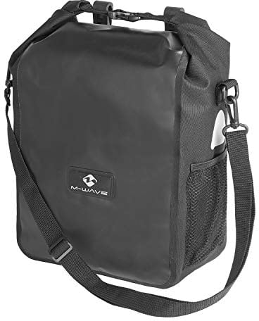 M-Wave Edmonton Seitentasche, schwarz, 26 x 13 x 47 cm