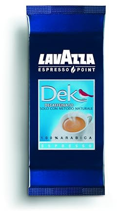 Lavazza Dek Capsules de café décaféiné pour machine Espresso Point Capsules d’origine Lavazza 400