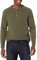 Amazon Essentials Men's Regular-Fit Long-Sleeved Henley Shirt (Available in Big and Tall), Olive Heather, M